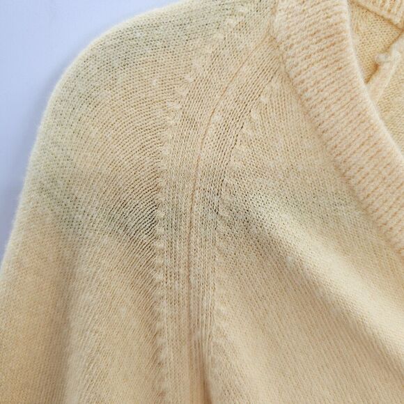 Christian Dior Sweater Womens Sz Medium Green Vintage Logo Designer Luxury Soft - Picture 11 of 13